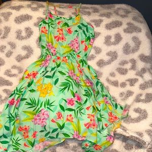 Girls Tropical Dress